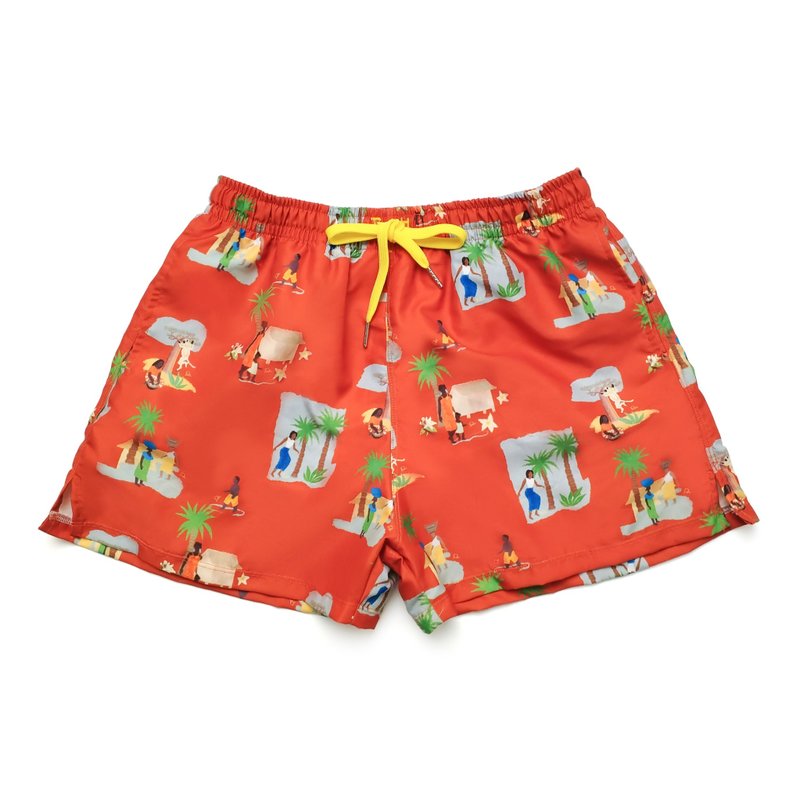 MADAGASCAR MEN'S SWIM TRUNK - 男泳衣/泳褲 - 其他材質 