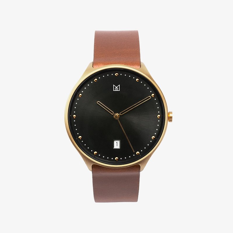 NEUT watch | Sunset Gold / Brown - Women's Watches - Genuine Leather Gold