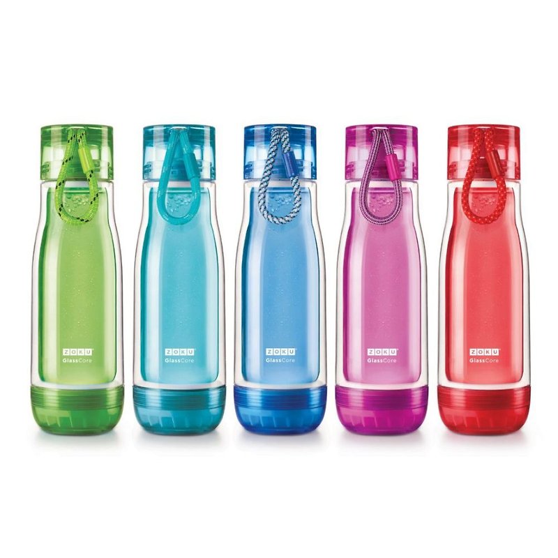 16oz Glass Core Bottle - Pitchers - Glass Multicolor