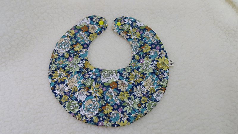 Moonlight Garden Full Pocket/Baby Bib/Slobber Towel【FU171202】 - Bibs - Cotton & Hemp Multicolor
