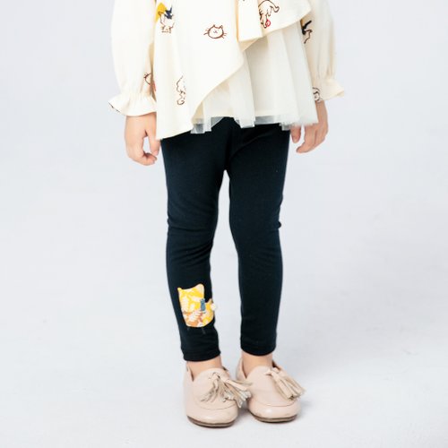 BIR自然棉麻品牌服飾 BIR童裝 | 印花內搭褲