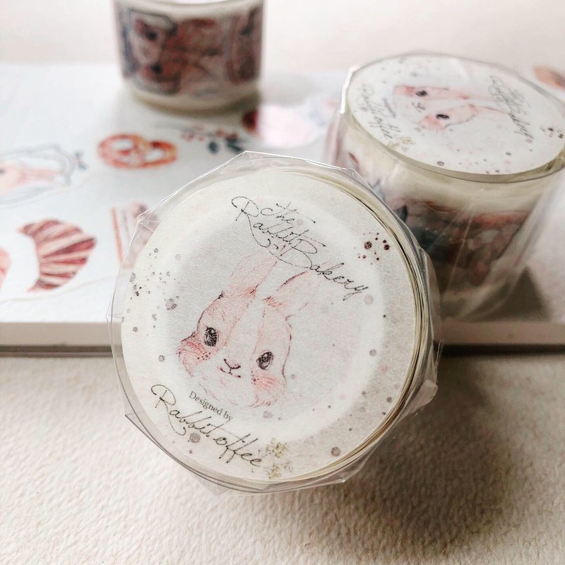 The Rabbit Bakery(S3N2) - 紙膠帶/和紙/PET - 紙 