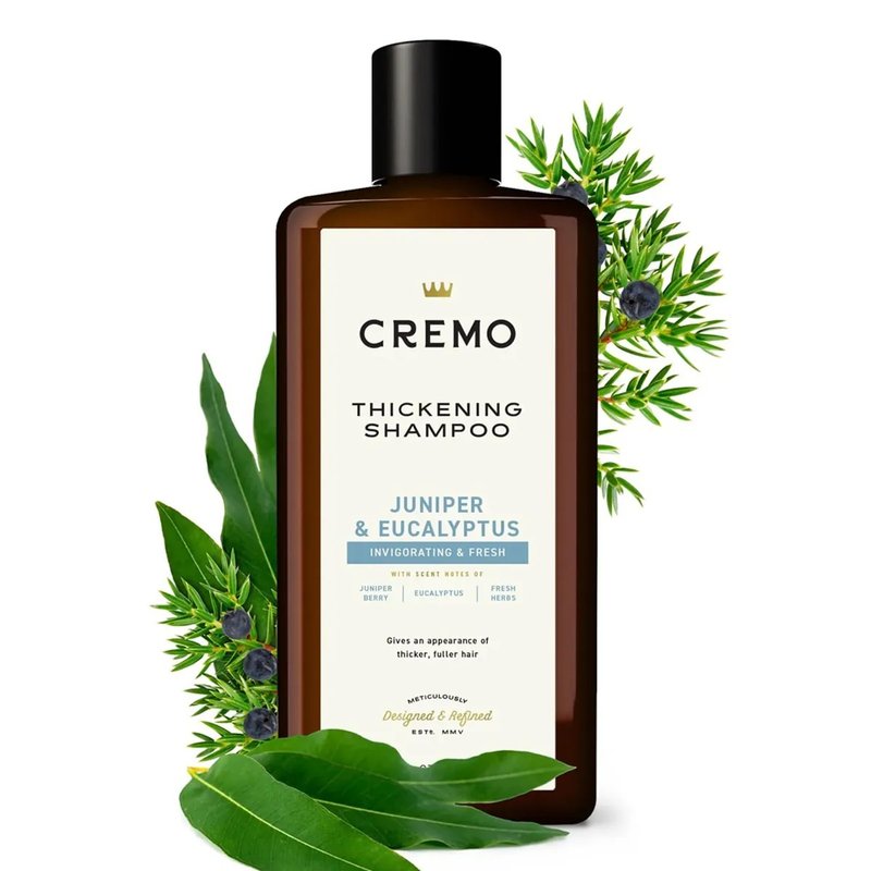 Cremo - 杜松桉樹 沙龍香水豐盈健髮洗髮精 / 蓬鬆控油去油洗髮乳 - 洗髮精/餅/皂 - 其他材質 
