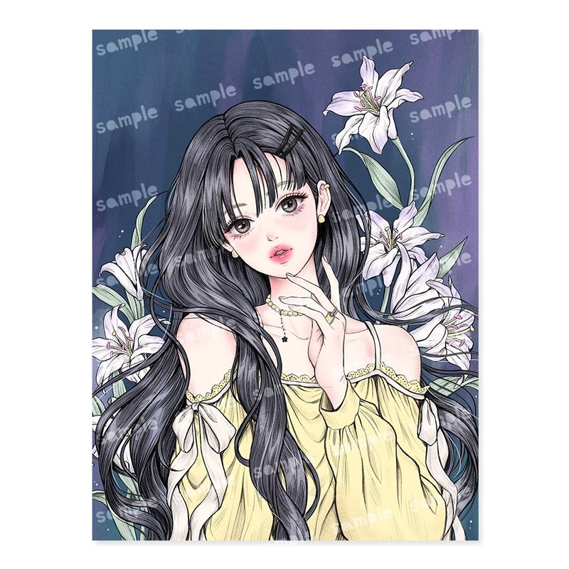 Helen postcard - 卡片/明信片 - 紙 