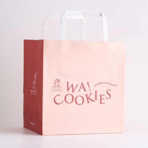 WA!COOKIES 全臺最酥鬆曲奇 【加購】品牌提袋