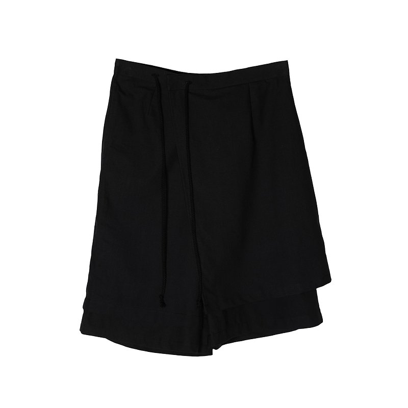 Shorts 'Luke' - Women's Shorts - Cotton & Hemp Black