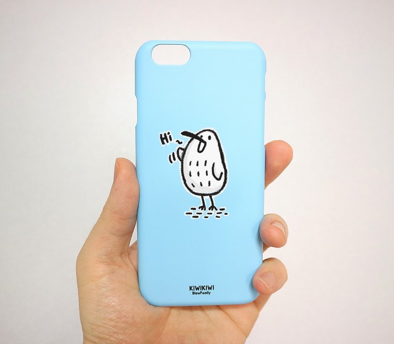 KiWi Phone Case, iPhone Case, Galaxy Case, LG Phone Case, Art Character Cute Case - เคส/ซองมือถือ - พลาสติก หลากหลายสี