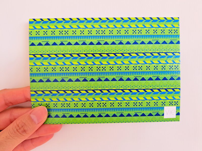 Printed Pattern Cards - Forest Series - การ์ด/โปสการ์ด - กระดาษ สีเขียว