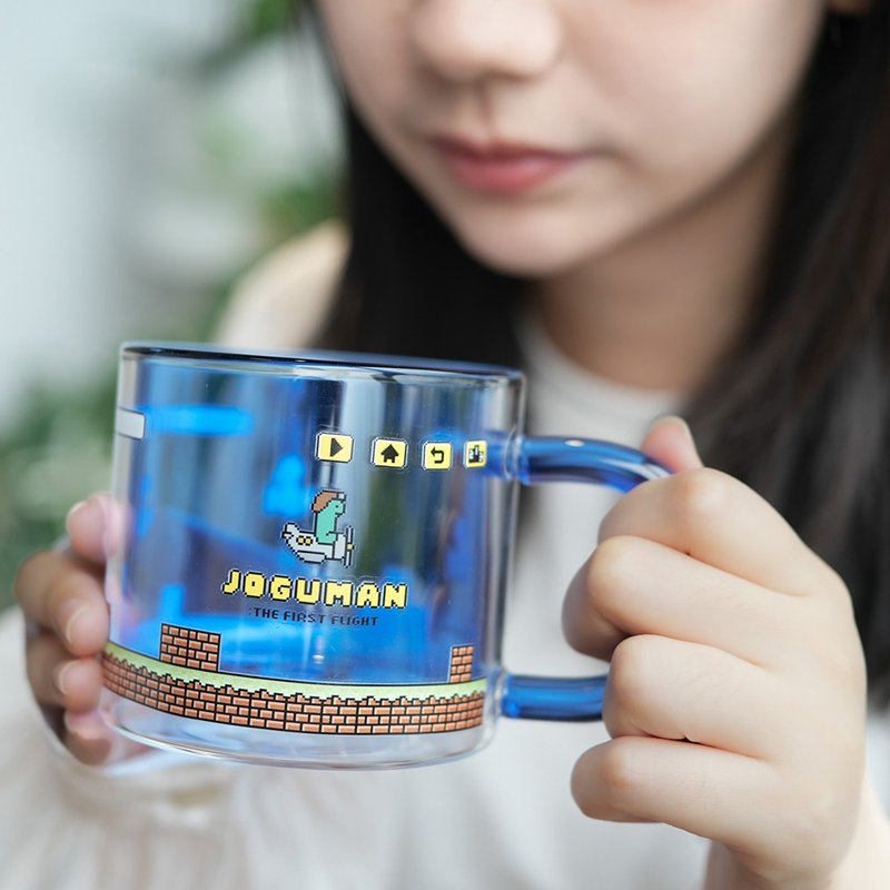 JOGUMAN-雙層玻璃杯(遊戲款) - 其他杯子 - 玻璃 