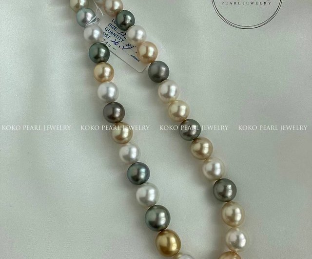 真珠科学研究所呼称真珠ネックレス 四季彩 あこや真珠 白蝶真珠 真珠科学研究所