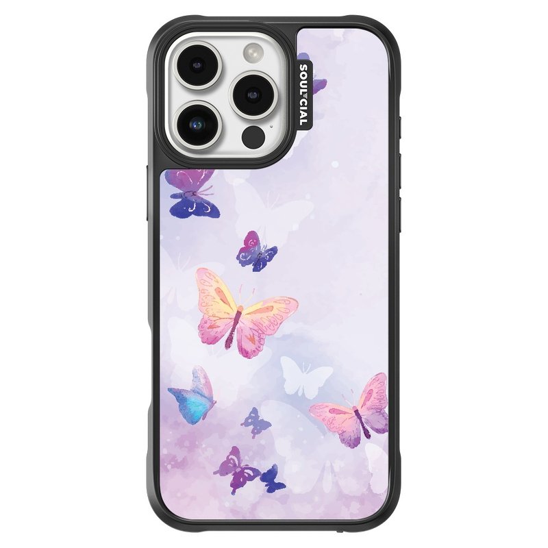 Butterfly Melodies Bliss Fusion iPhone Case Magnetic Protective Case - Phone Cases - Other Materials 