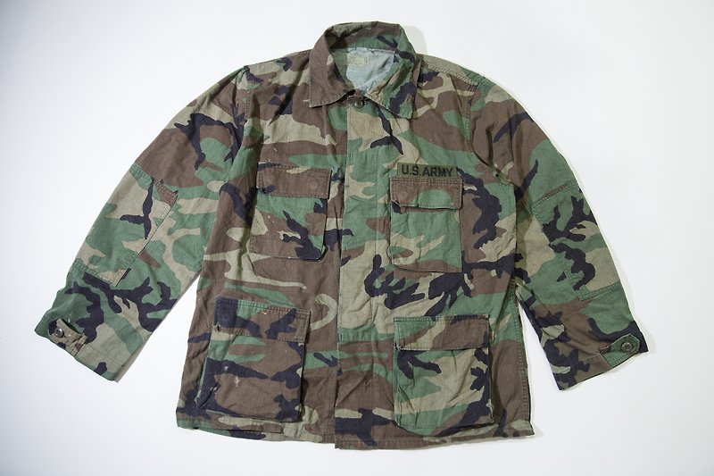 US military BDU jungle combat uniforms tear-resistant brand name L - Men's Shirts - Cotton & Hemp Green