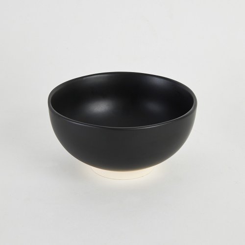 KOGA TABLEWARE 許家陶器品 KOGA 許家陶器品 陶質六角大碗 (尖山黑)