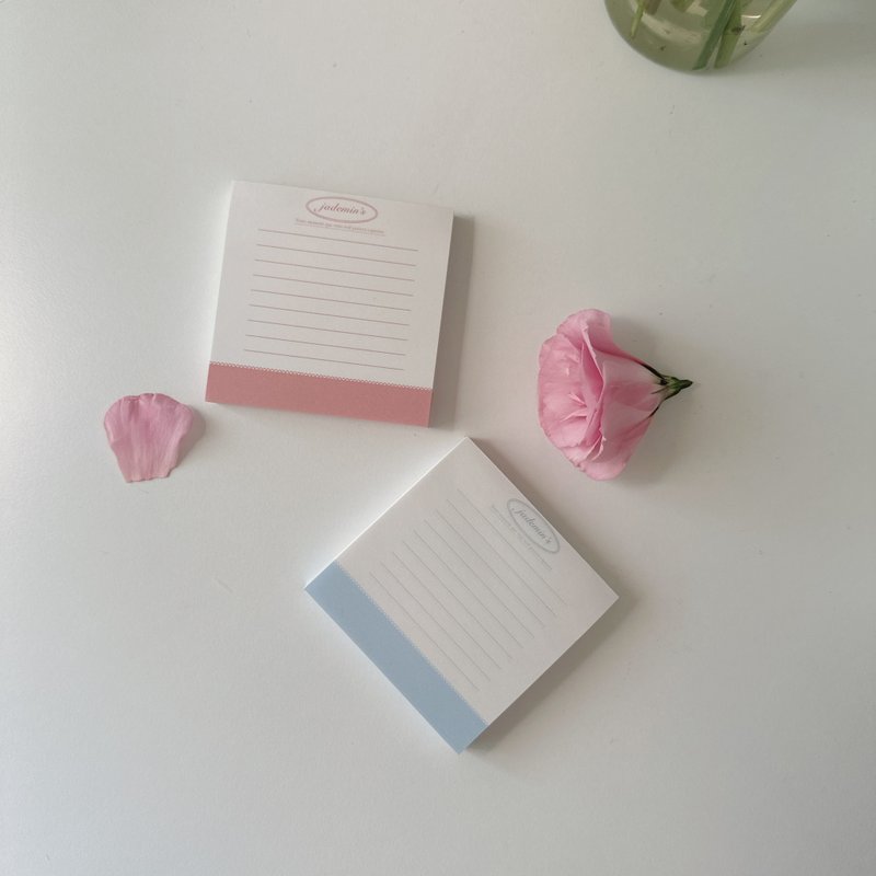 Basic non-adhesive notepad - Sticky Notes & Notepads - Paper Pink