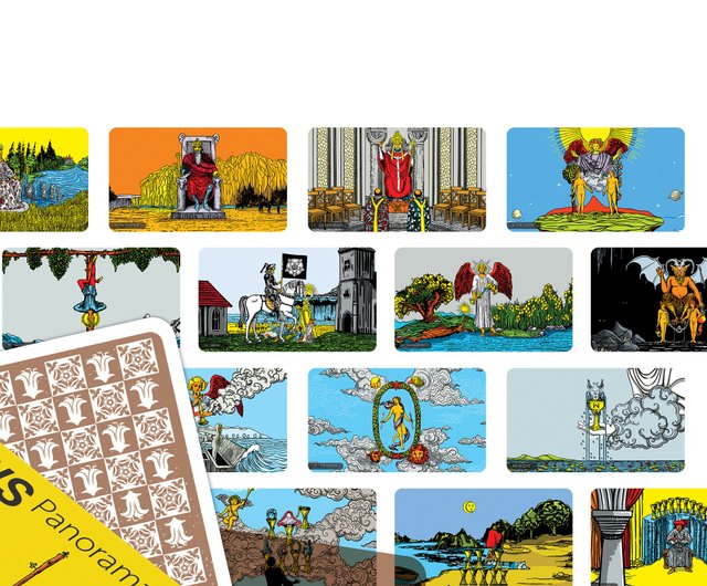 RWS パノラマ タロット デッキ : Deckstiny の Kickstarter RWS パノラマ タロット デッキ : Deckstiny の Kickstarter