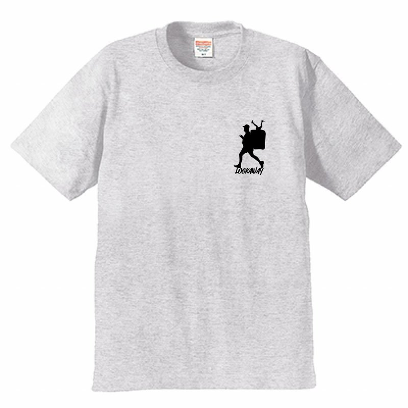 LOOK AWAY 6.2oz ash - 女 T 恤 - 棉．麻 灰色