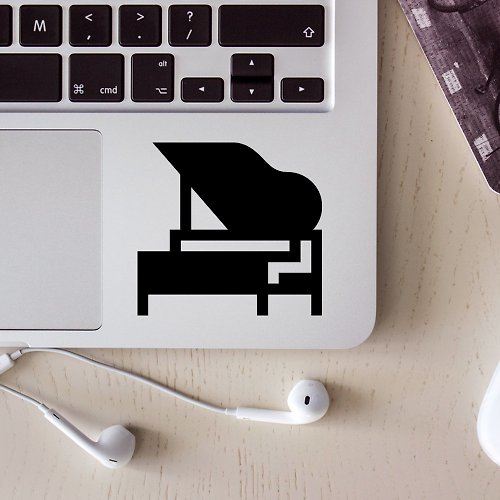 Special U Design 鋼琴 - 卡典西德貼紙_適合貼在筆電、手機、機車、汽車等等