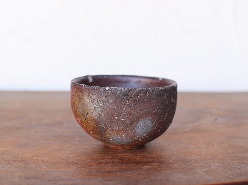 備前焼 ぐい呑み　gi-014 - 酒杯/酒器 - 陶 咖啡色