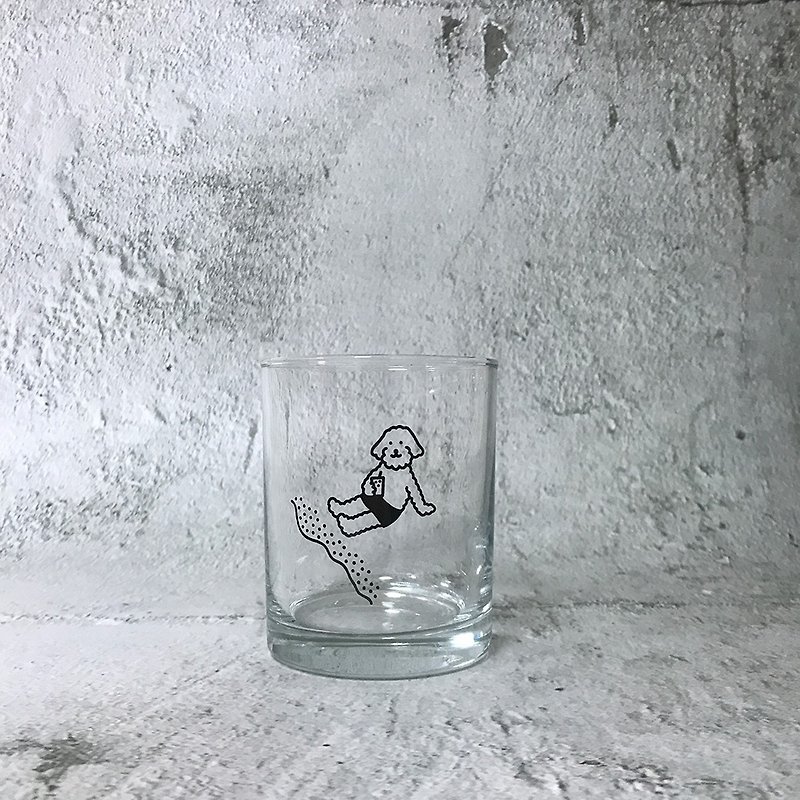 Mori glass cup (250ml) - Cups - Glass White