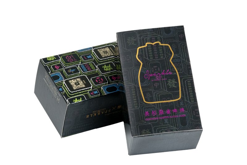 SPARKLE by KAREN CHAN Cheongsam Mahjong Playing Cards - บอร์ดเกม - กระดาษ 