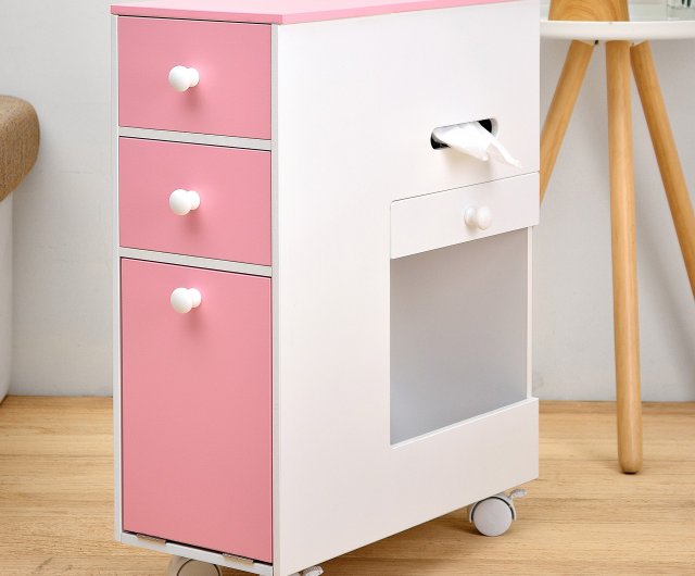 Pink powder beauty activity makeup cabinet makeup car storage