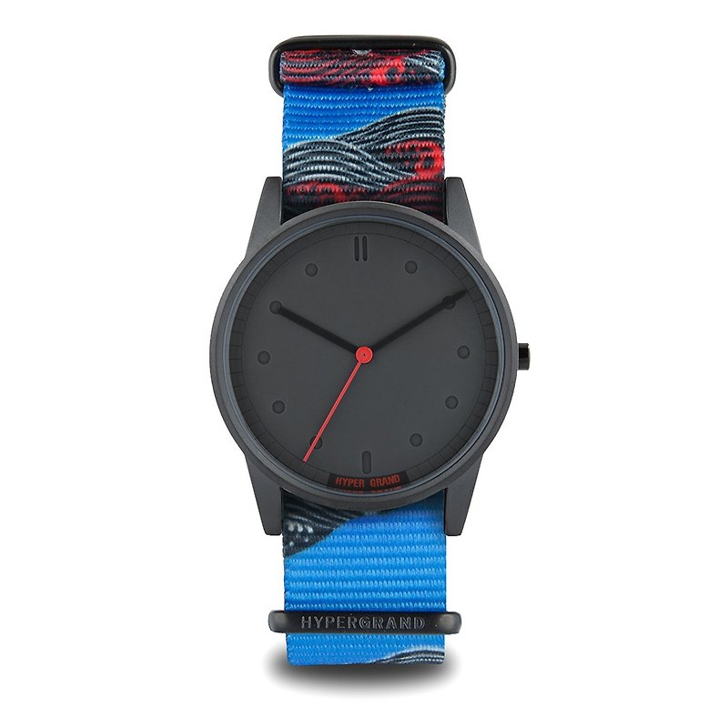 HYPERGRAND-01 Basic Series-"HOLIDAY" TIDAL Island Wave Watch - นาฬิกาผู้หญิง - วัสดุอื่นๆ สีน้ำเงิน