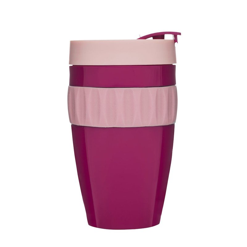 【瑞典sagaform】Tritan環保無毒材質耐熱隨行杯-桃紅 - 其他杯子 - 塑膠 