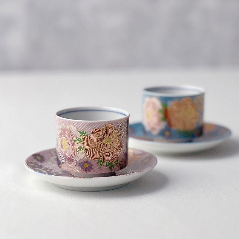 Cup and Saucer Set - Teapots & Teacups - Other Materials Multicolor