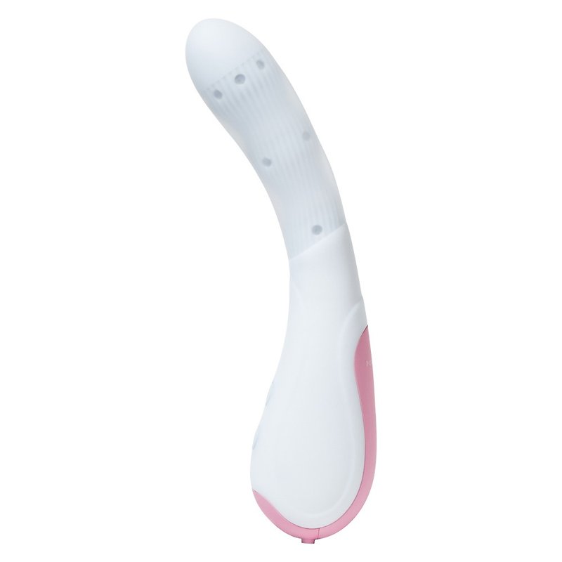 Pure color pure protective instrument electric massage stick sex toys infrared massage stick massage stick lover - Adult Products - Other Materials White