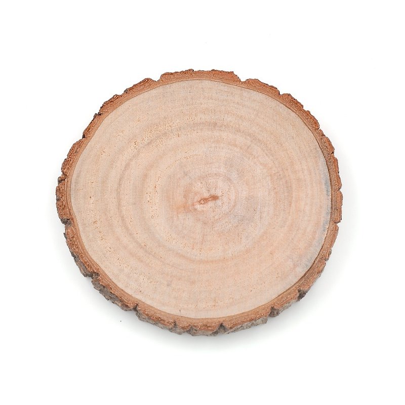 台灣樟木杯墊兩片一組|打造桌上用自然格調的吸水隔熱墊,擺件木墊 - 杯墊 - 木頭 金色