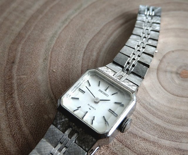 セイコー SEIKO 手巻きビンテージ腕時計 - 時計