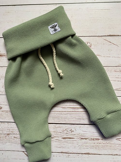 OwlOnBoard Baby pants baby leggings boho baby clothes organic cotton pants for boy or girl
