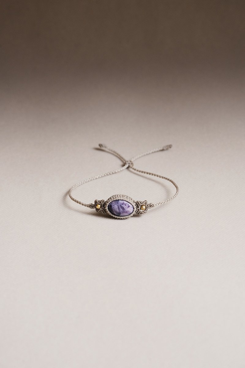 Butterfly series amethyst bracelet - Bracelets - Jade Purple