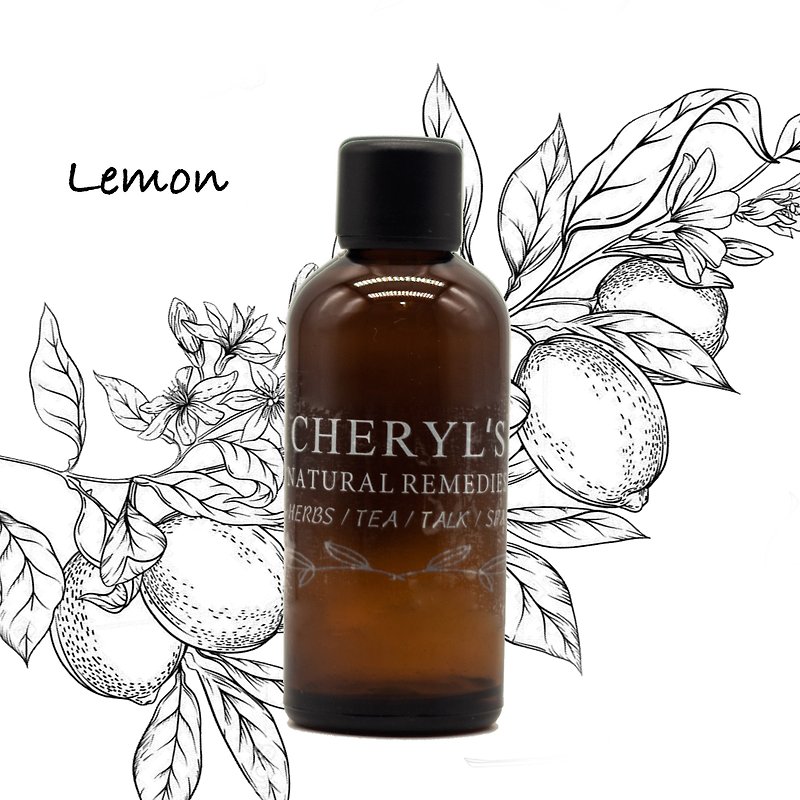 Lemon essential oil - Fragrances - Essential Oils Brown