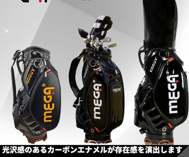 MEGA GOLF TOUR Cart Bag 9inch - Shop MEGA JAPAN COOUV Fitness