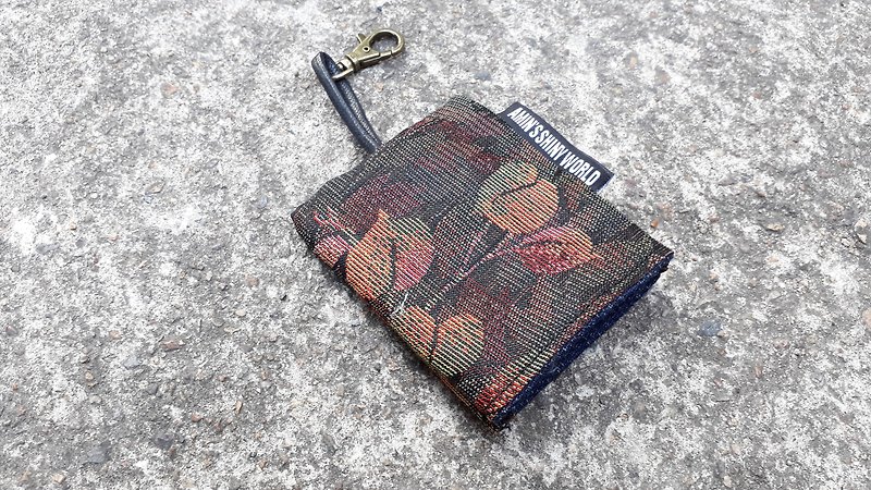 AMIN'S SHINY WORLD Handmade Ethnic Wind Braided Key Case 03 - ที่ห้อยกุญแจ - ผ้าฝ้าย/ผ้าลินิน หลากหลายสี
