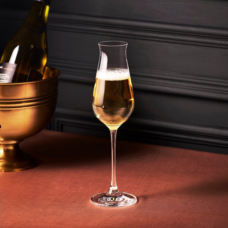 Lucaris 無鉛水晶香檳氣泡酒杯 Sparkling 240ml Desire系列 - 玻璃杯 - 玻璃 透明