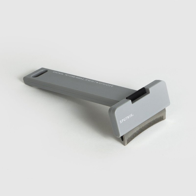 SPUTNIK Pet Comb - Gray - Cleaning & Grooming - Plastic Gray