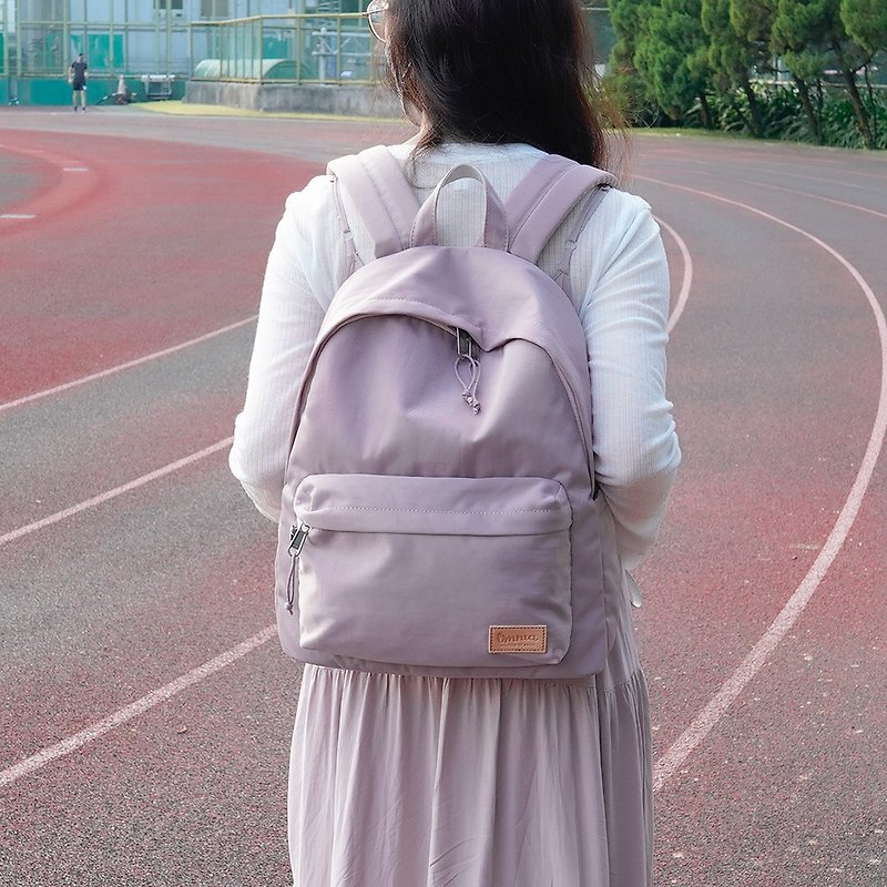 Smart Storage Nylon Laptop Backpack (Lotus Purple) - กระเป๋าเป้สะพายหลัง - ไนลอน 