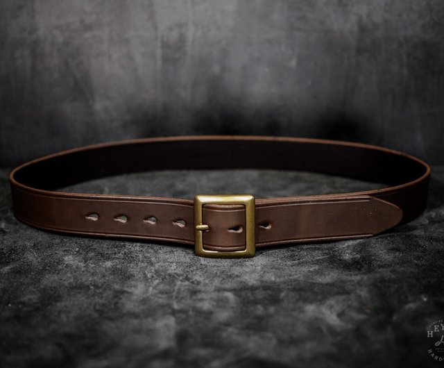 The New Garrison Belt-Basic Square Head Belt - Shop HEYOU