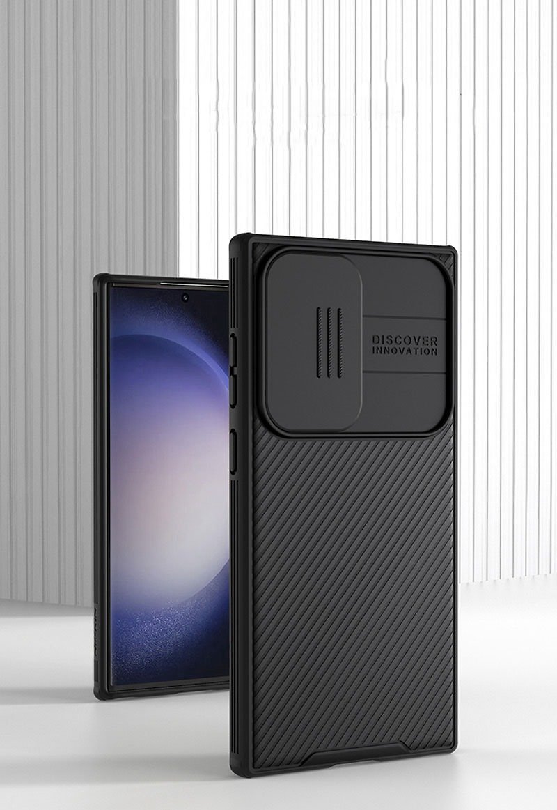 SAMSUNG Galaxy S23 Ultra Black Mirror Pro Magnetic Case - Phone Cases - Plastic Black