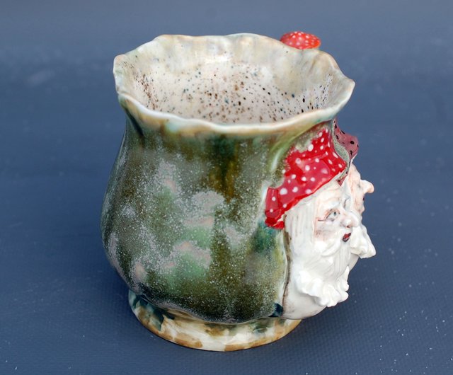 Gnome with Mushrooms Mug