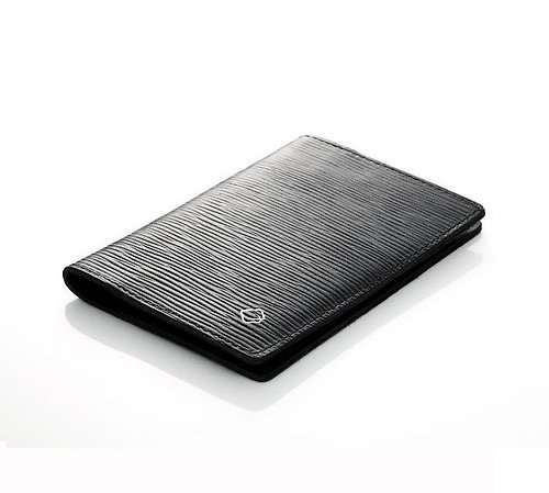 La Fede Leather 【La Fede】植鞣-RFID防盜護照夾 經典黑