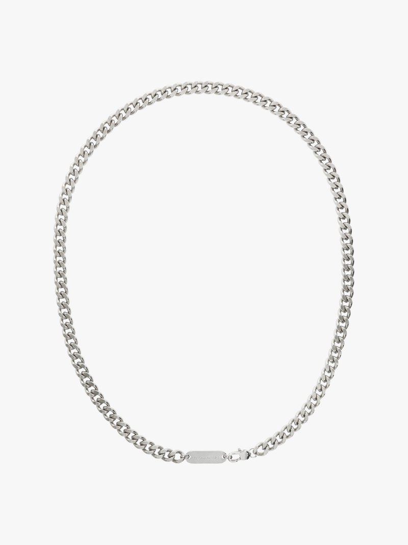 BASIC CHAIN NECKLACE 02 - 項鍊 - 不鏽鋼 銀色