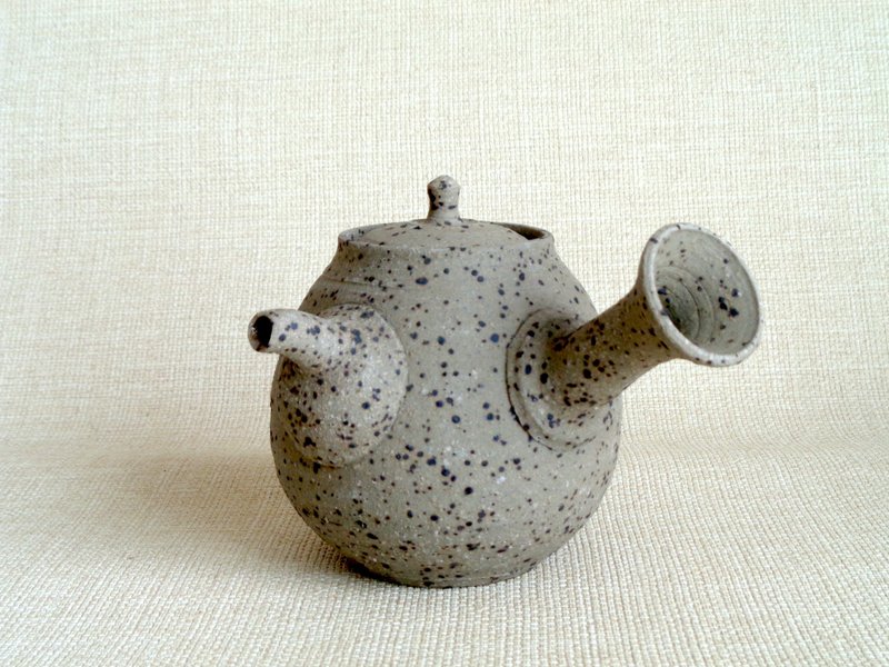 注器  2-a - 茶壺/茶杯/茶具 - 陶 灰色