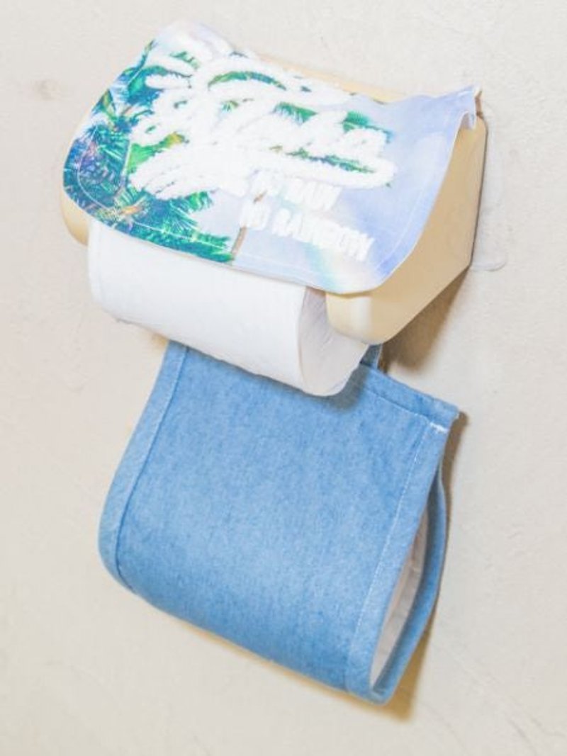 Hawaiian Scenery Toilet Paper Holder - กล่องทิชชู่ - วัสดุอื่นๆ 