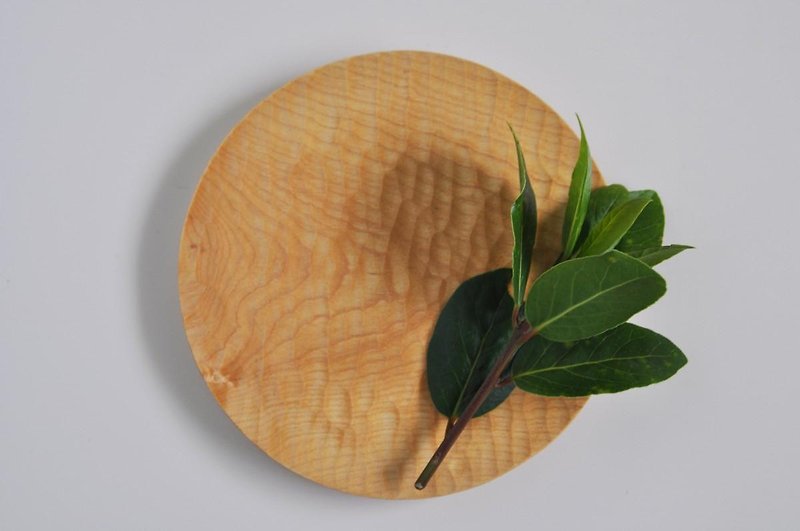 メイプルの丸いうつわ - 小碟/醬油碟 - 木頭 
