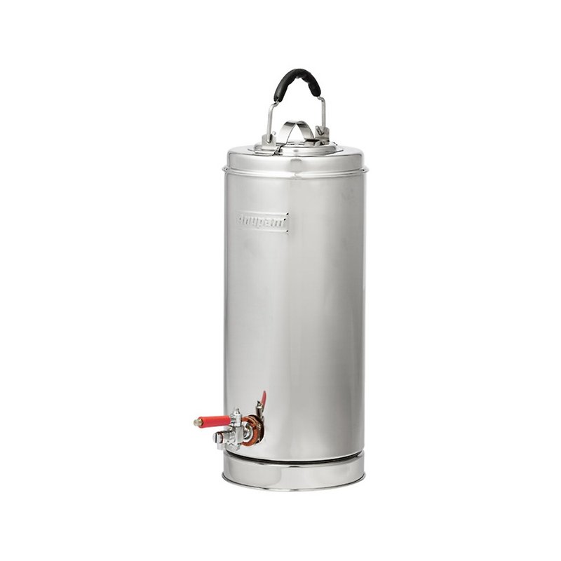 BEVERAGE DISPENSER 5L Vintage Stainless Steel Drink Bucket – 5L - กระติกน้ำ - โลหะ สีเงิน