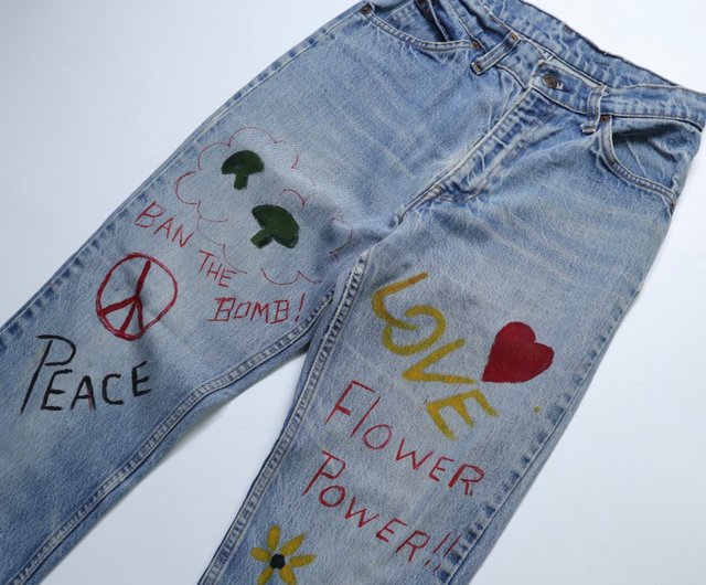 LEVI'S ブッシュパンツ 42タロンジップ US 33-31 70s リーバイス ブッシュパンツ talon42 ジップ levi's 希少な