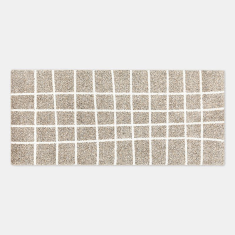 Hand Travertine terrace| Heymat - Rugs & Floor Mats - Other Man-Made Fibers Gray